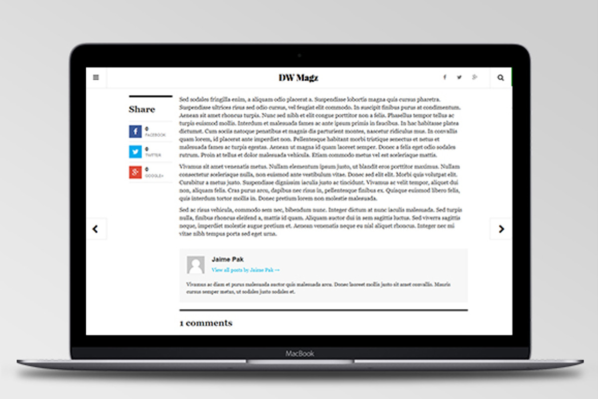 WordPress Magazine Theme: DW Magz, a WordPress Template by DesignWall (Photo 4 of 6)