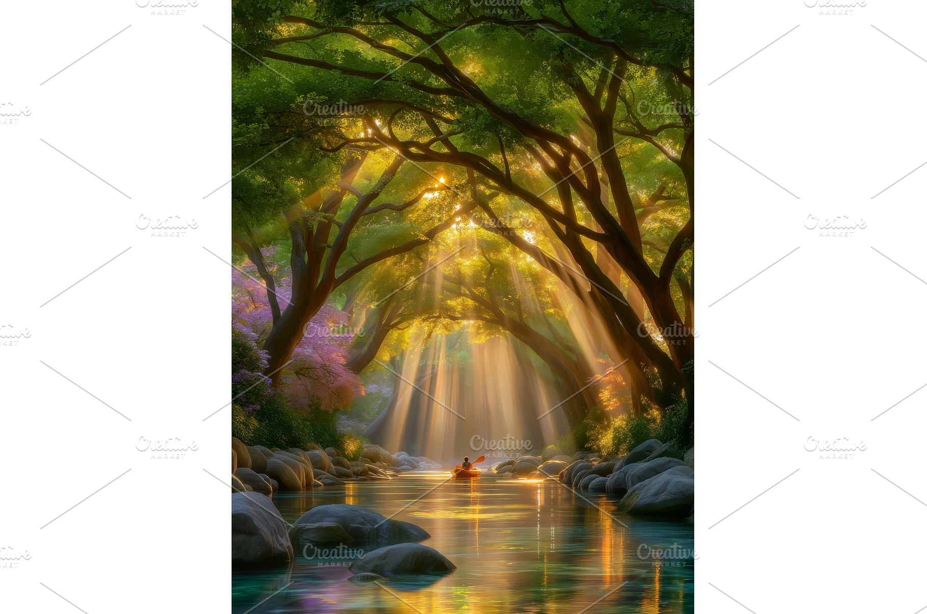 A calm and idyllic kayak trip, a Sports & Recreation Photo by ZinetroN