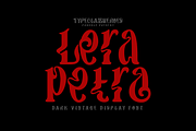 Lerapetra Display Font, a Blackletter Font by TypeClassHeroes (Thumbnail 1 of 10)