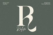 Riclose Font Duo, a Serif Font by Dora Typefoundry (Thumbnail 9 of 29)