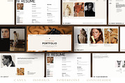 Portfolio and Resume Template, a Presentation Template by Studio Industry (Thumbnail 1 of 9)