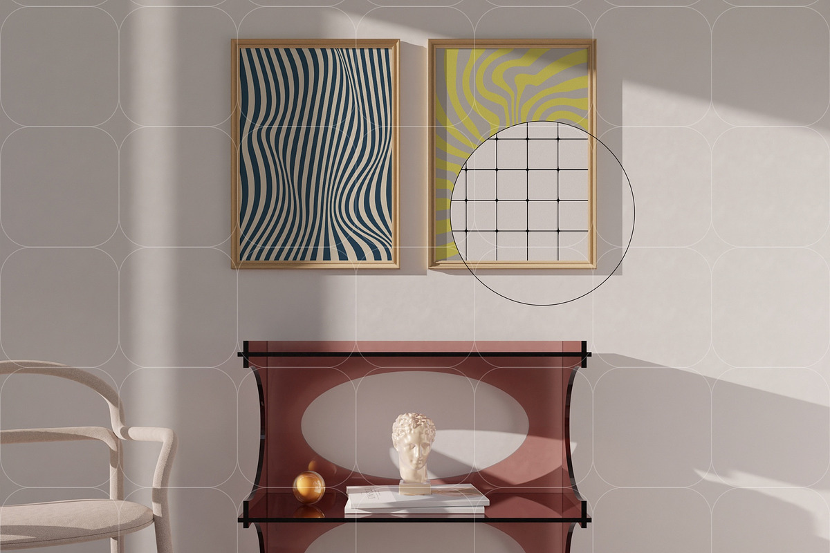 Frame Mockup Bundle ZOJA, a Print Template by Bonumo (Photo 6 of 14)