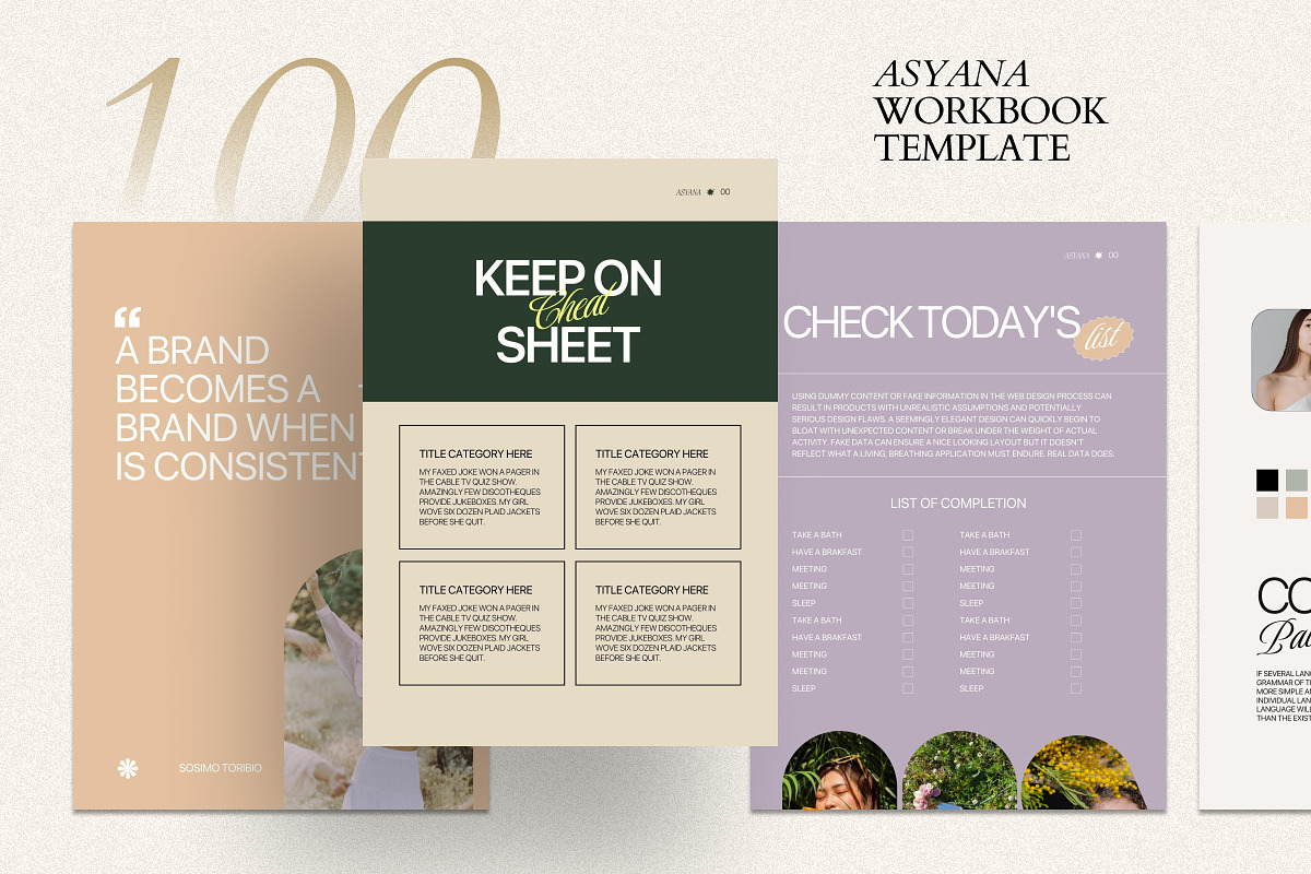 Asyana - Workbook Template, a Magazine Template by Creavora (Photo 6 of 18)