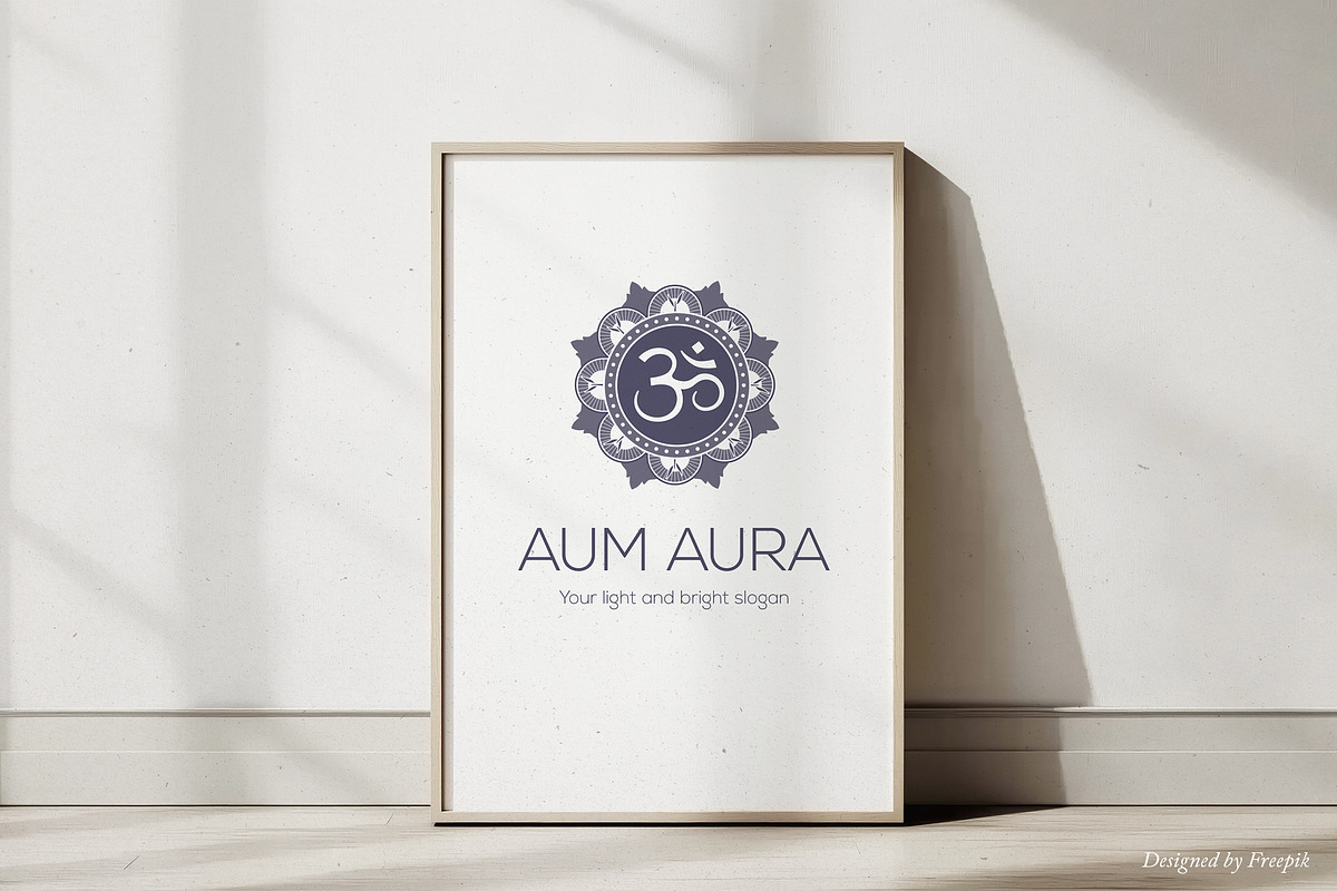 Mandala Logo for Yoga Zen - Canva/AI preview 6