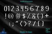 Modern Sans Serif Typeface Font, a Sans Serif Font by jastudio123 (Thumbnail 6 of 8)