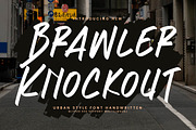 Brawler Knockout, a Handwritten Font by Integritype Studio (Thumbnail 1 of 15)