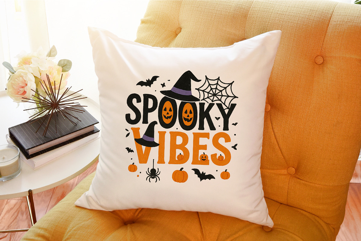 Retro Halloween Spooky Vibes Sublima, an Illustration by Sublimation Artist (Photo 4 of 9)