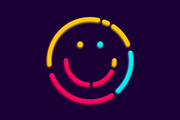 Neon Line 2 font, a Font by kaer_shop (Thumbnail 5 of 5)