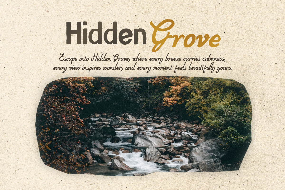 Highland Wanders - Rough Font Duo, a Sans Serif Font by Bale Type (Photo 6 of 9)