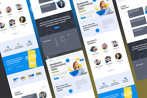 Exponeed Landing Page Template