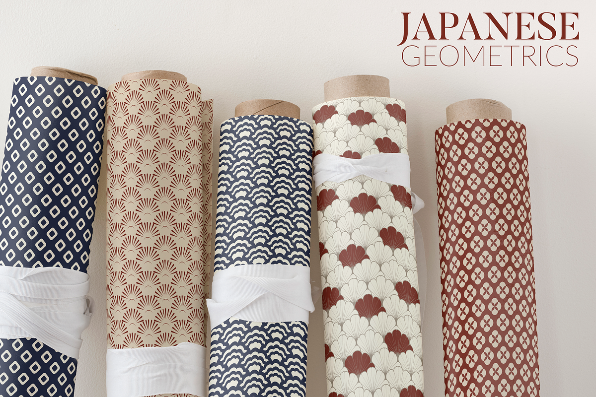 Japanese Geometrics, a Pattern Graphic by Suphansa (Photo 5 of 11)
