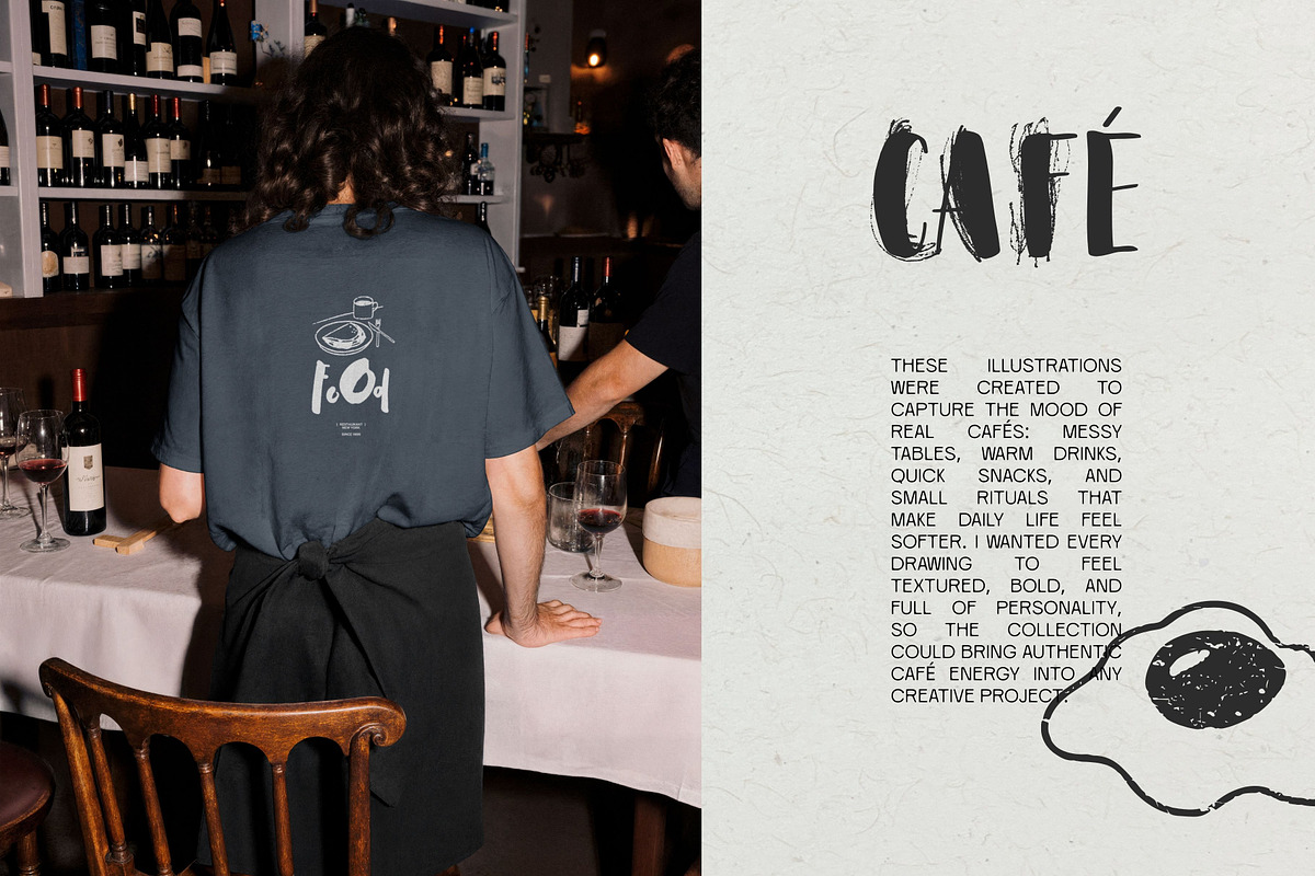 CAFÉ: Hand-Drawn Food Illustrations, a Food Illustration by Veyla (Photo 12 of 15)