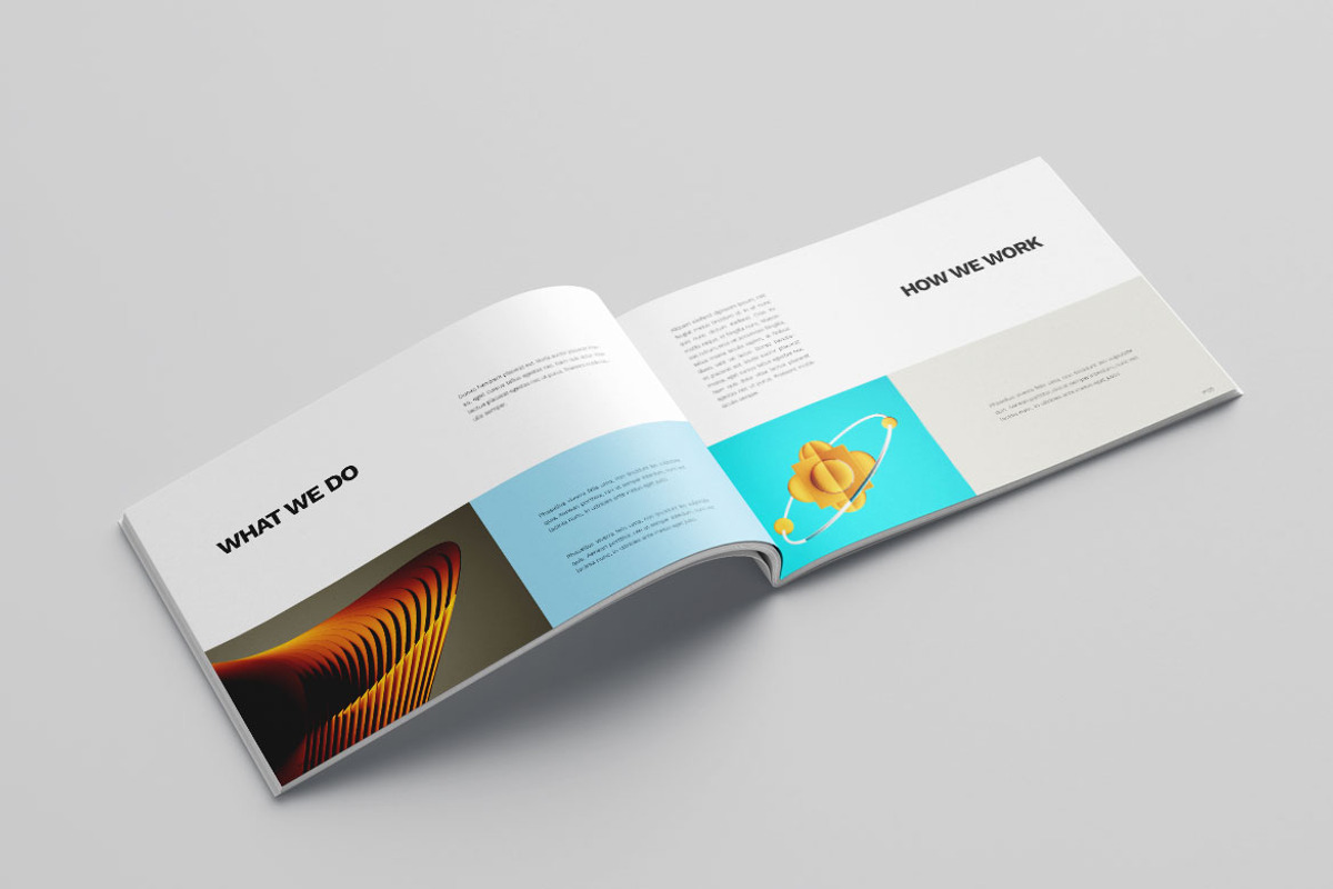 Graphic Design Portfolio Vol.12, a Brochure Template by Bewalrus Studio (Photo 5 of 11)