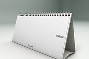 Desk Calendar Mock-Up, a Mockup by maximmmmum (Thumbnail 3 of 8)