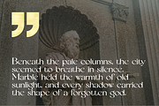 Edora Luxury Serif Font, a Serif Font by Voleshads (Thumbnail 7 of 8)