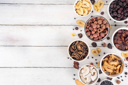 Freeze dried fruit berry