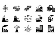 Modern Energy Industry Silhouette, a Graphic by hafijul (Thumbnail 5 of 14)