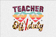 Teacher Summer Sublimation Design Bu, a Work Illustration by SVGArt (Thumbnail 5 of 7)