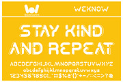 Stay Kind and Repeat font, a Font by weknow (Thumbnail 2 of 5)