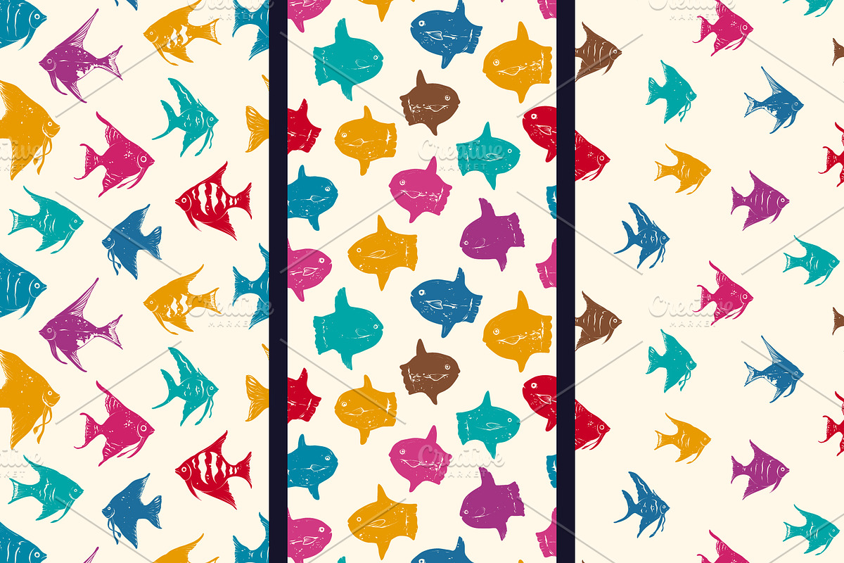 Exotic Underwater Creatures Drawings, a Decorative Illustration by Adiemus (Photo 6 of 9)