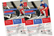Auto Service Flyer Template, a Flyer Template by TheGraphicsWorld (Thumbnail 2 of 3)