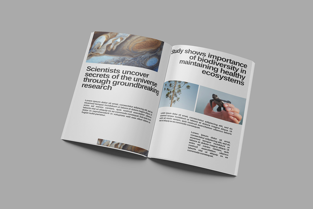A4 Magazine Mockup, a Books & Magazine Mockup by Squashy Creative Studio (Photo 3 of 5)