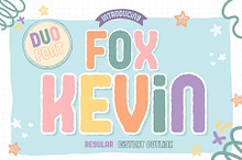 Fox Kevin Duo Fonts