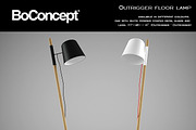 Boconcept Outrigger Floor Lamp, an Object 3D Model by Best Stock Contents (Thumbnail 3 of 3)