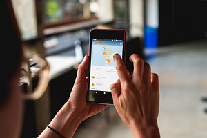 Phone Location Map