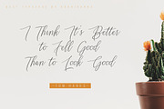 Dest Typeface, a Script Font by banks (Thumbnail 4 of 12)