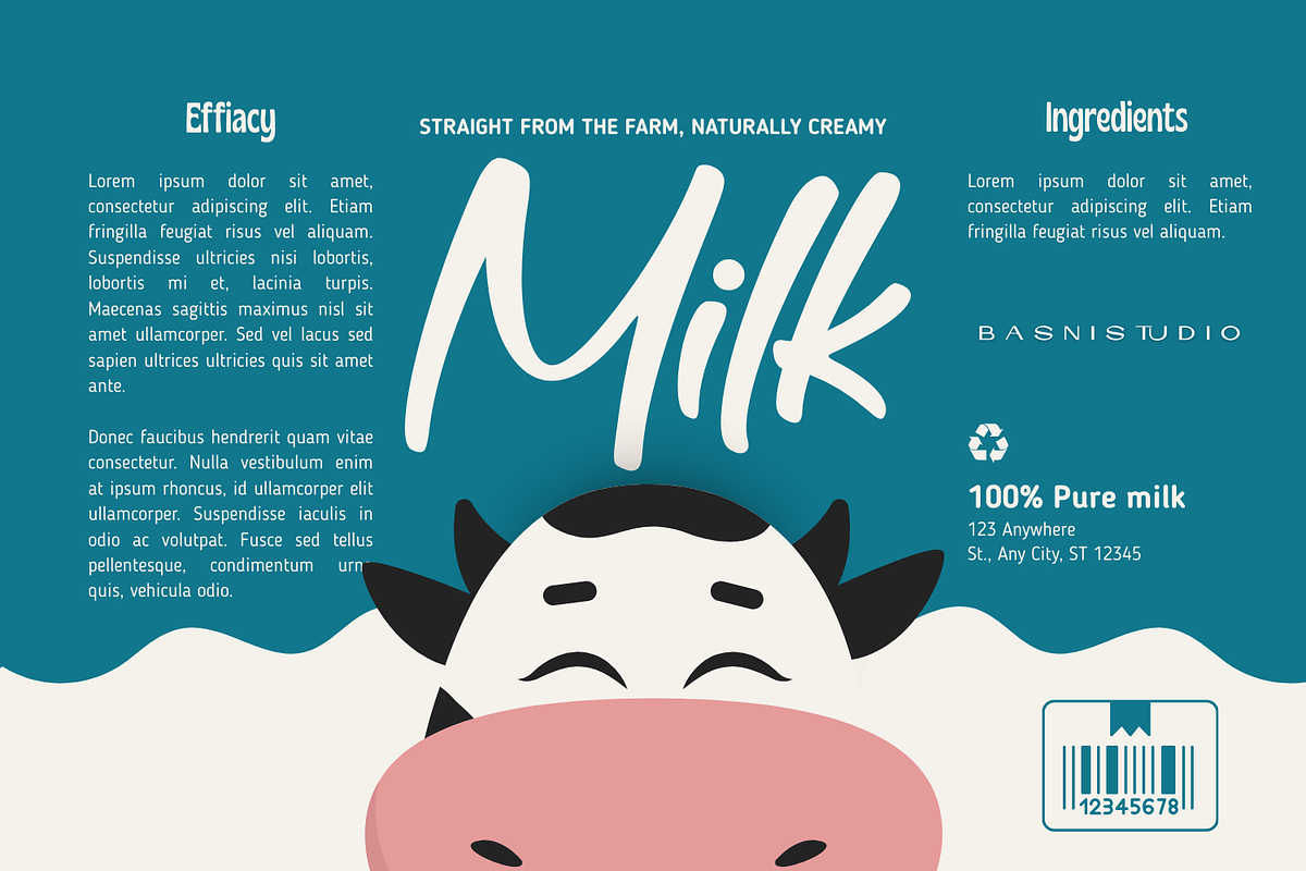 Roster York Casual Handwritten Font, a Handwritten Font by Basnistudio (Photo 2 of 9)