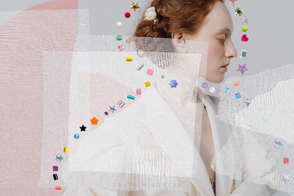 COTTON & BEADS Bedazzled Paper, a Texture Graphic by ana & yvy (Photo 5 of 18)