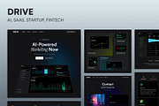 Drive — Ai & SaaS Framer Template, a Landing Page Template by Slava Burian (Thumbnail 1 of 4)