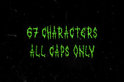 Horror Script Brush font, a Script Font by Bolderaja1 Studio (Thumbnail 4 of 8)