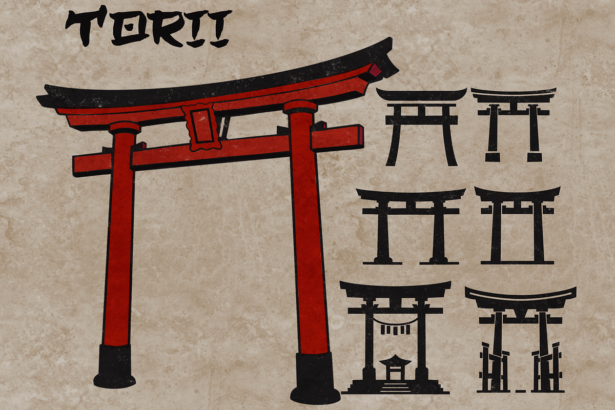 Japan traditional elements Procreate, a Brush Add-On by TheWhiteCatLab (Photo 3 of 20)