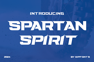 Spartan Spirit - Athletic Typeface