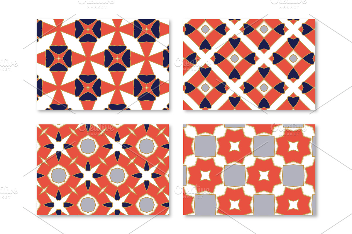 GULFI geometric seamless patterns., a Pattern Graphic by Peolla (Photo 4 of 9)