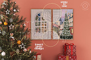 Christmas frame mockup bundle —MERRY, a Product Mockup by SoleilHomeMockups (Thumbnail 2 of 12)