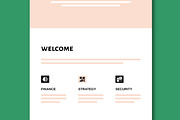Modern Wireframe Email Newsletter, an Email Template by MightyDesign (Thumbnail 3 of 8)