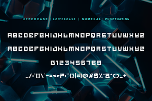 Cexgy Specy - Tech & Digital Font