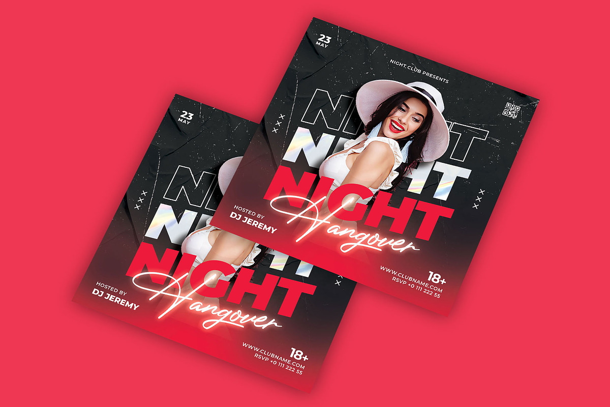 Get hooked on the flyer vibe!, a Flyer Template by CocoDesign (Photo 2 of 2)