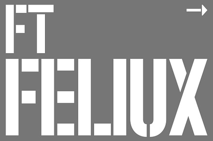 FT FELIUX | STENCIL MODERN FONT