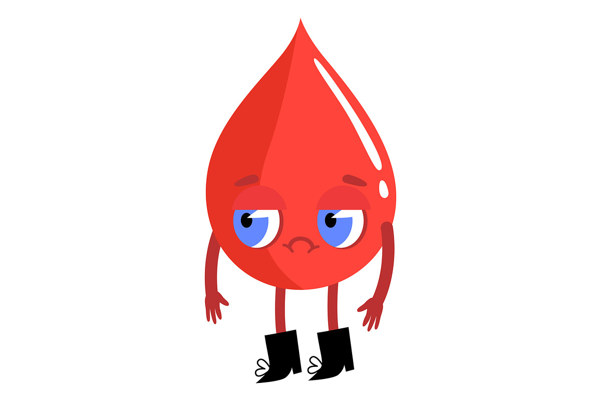 Blood Drop Characters Clipart Medic, a Healthcare Illustration by the_myro (Photo 10 of 14)