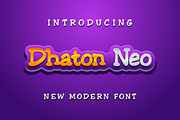 Dhaton Neo, a Handwritten Font by albert_kalingga (Thumbnail 3 of 4)