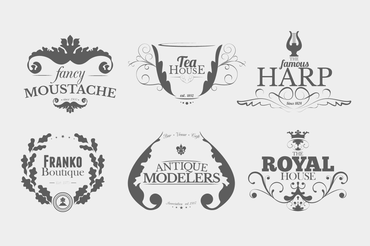 Crests Badges & Labels Vol.2, a Branding & Logo Template by Graphicdome