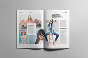 The Best Fashion Magazne Layout, a Magazine Template by Swayang (Thumbnail 6 of 23)