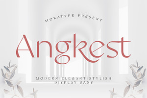 Angkest - Elegant Sans