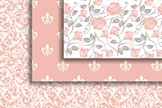 18 elegant Versailles style papers, a Pattern Graphic by CLIPART GARDEN (Thumbnail 2 of 5)