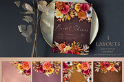 Autumn Cider Floral Clip Art, an Object Graphic by Eclectic Anthology (Thumbnail 6 of 13)