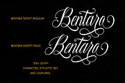 Bentara Script, a Script Font by Alpha Bento (Thumbnail 5 of 12)